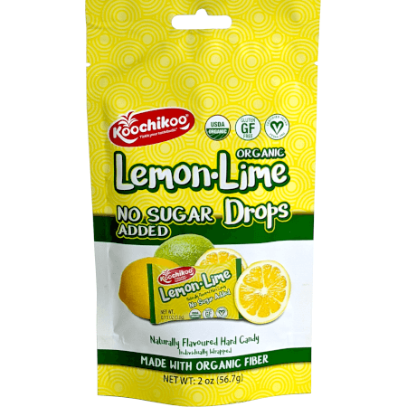 Organic No Sugar Added Hard Candy- Lemon Lime Drops